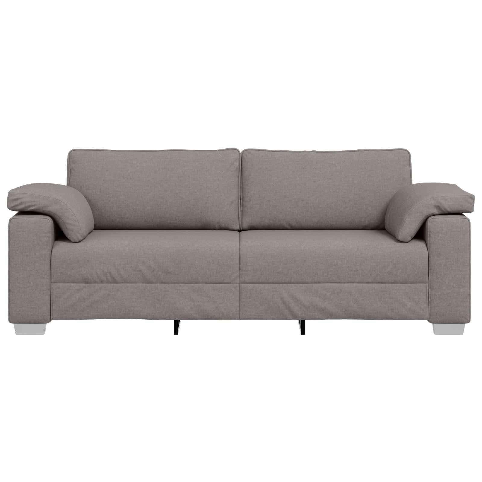 3-Zits Bank Taupe 220 cm Stof