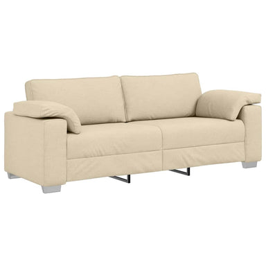 3-Zits Bank Crème 220 cm Stof