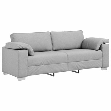3-Zits Bank Wolkengrijs 220 cm Stof