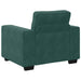 Sofastoel Donkergroen 100x77x82 cm Fluweel