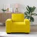 Sofastoel Geel 100x77x82 cm Fluweel