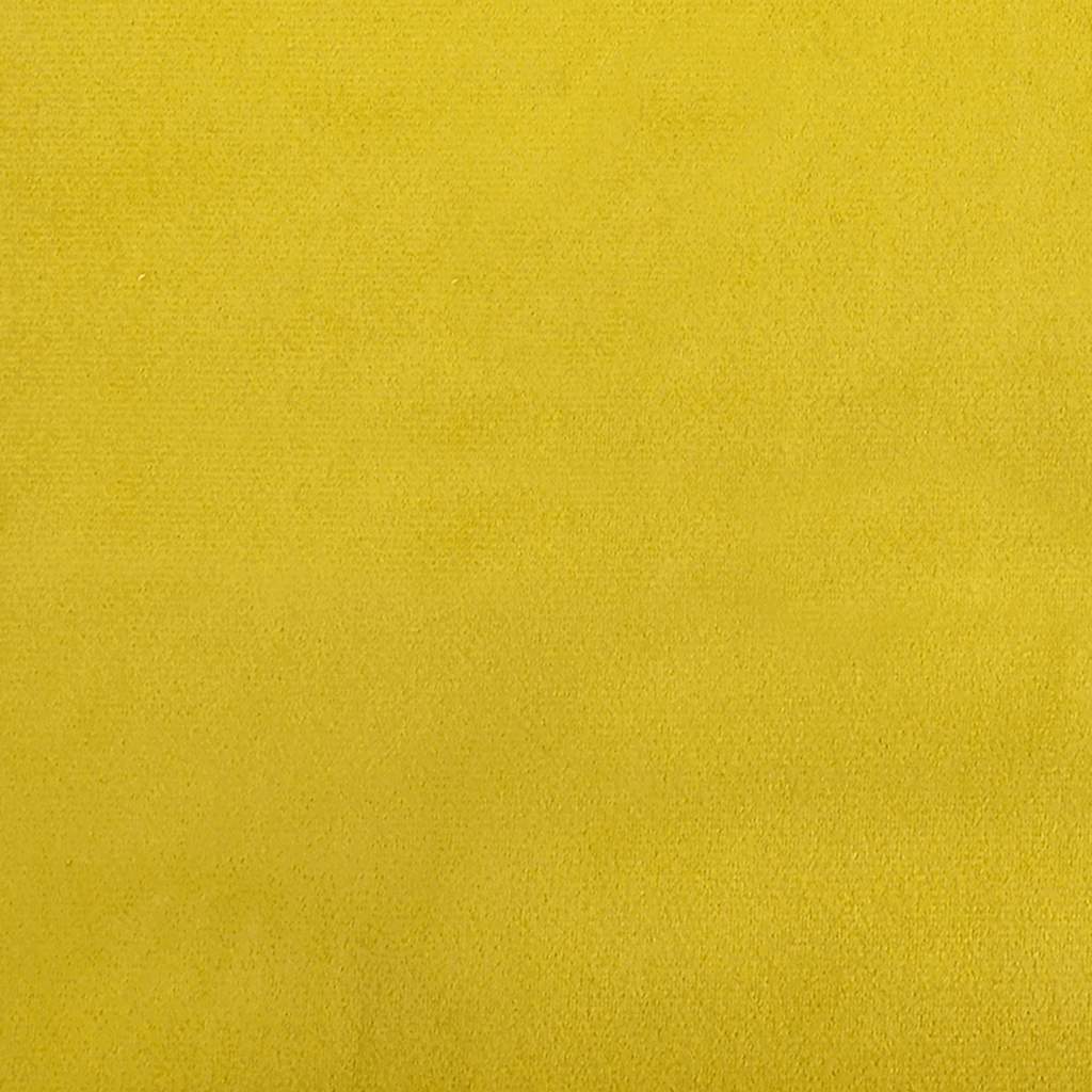 Sofastoel Geel 100x77x82 cm Fluweel