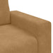 Sofastoel Bruin 100x77x82 cm Fluweel