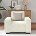Sofastoel Crème 100x77x82 cm Fluweel