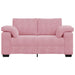 Loveseat Sofa Roze 160x77x82 cm Fluweel