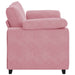 Loveseat Sofa Roze 160x77x82 cm Fluweel