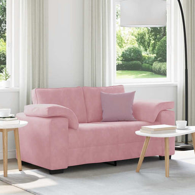 Loveseat Sofa Roze 160x77x82 cm Fluweel
