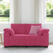 Loveseat Sofa Wijnrood 160x77x82 cm Fluweel