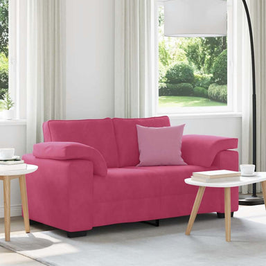 Loveseat Sofa Wijnrood 160x77x82 cm Fluweel
