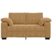 Loveseat Sofa Bruin 160x77x82 cm Fluweel