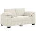 Loveseat Sofa Crème 160x77x82 cm Fluweel