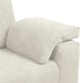 Loveseat Sofa Crème 160x77x82 cm Fluweel