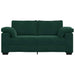 Loveseat Sofa Donkergroen 180x77x82 cm Fluweel