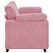 Loveseat Sofa Roze 180x77x82 cm Fluweel