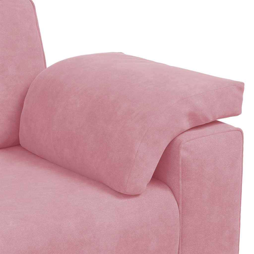 Loveseat Sofa Roze 180x77x82 cm Fluweel