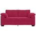 Loveseat Sofa Wijnrood 180x77x82 cm Fluweel