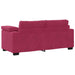Loveseat Sofa Wijnrood 180x77x82 cm Fluweel