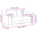 Loveseat Sofa Wijnrood 180x77x82 cm Fluweel