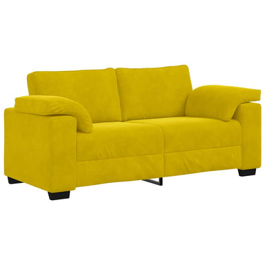 Loveseat Sofa Geel 180x77x82 cm Fluweel