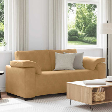 Loveseat Sofa Bruin 180x77x82 cm Fluweel