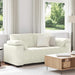 Loveseat Sofa Crème 180x77x82 cm Fluweel