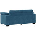 Loveseat Sofa Blauw 180x77x82 cm Fluweel