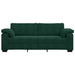 3-zitsbank donkergroen 220x77x82 cm fluweel