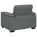 Fauteuil 100x81x84 cm stof donkergrijs