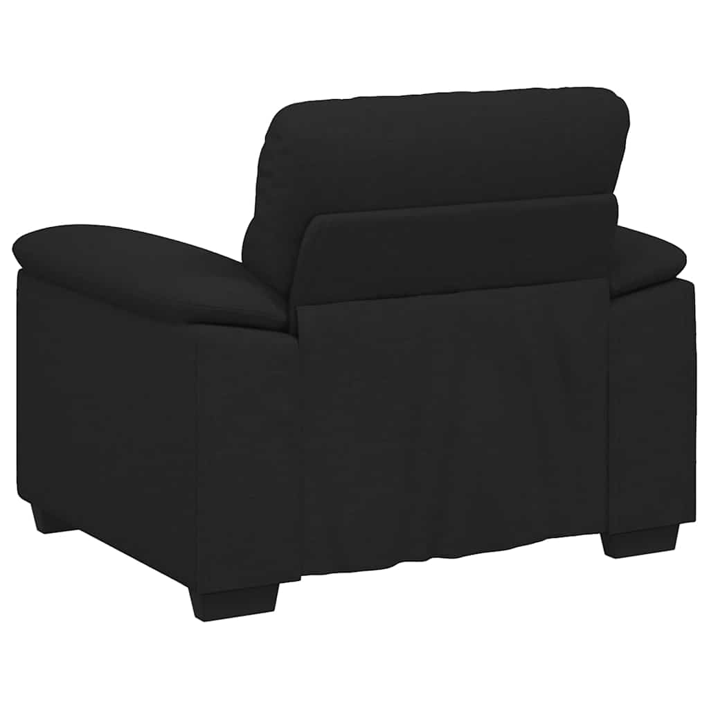 Fauteuil 100x81x84 cm stof zwart