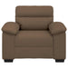 Sofastoel Bruin 100x81x84 cm Stof