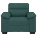 Sofastoel Donkergroen 100x81x84 cm Stof