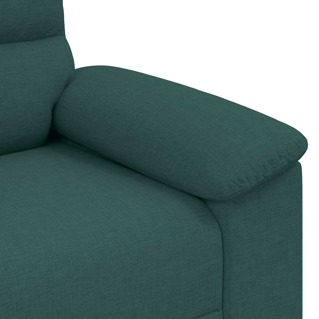 Sofastoel Donkergroen 100x81x84 cm Stof