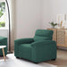 Sofastoel Donkergroen 100x81x84 cm Stof