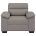 Sofastoel Taupe 100x81x84 cm Stof