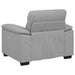 Sofastoel Wolkgrijs 100x81x84 cm Stof