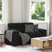 2-zitsbank 160x81x84 cm stof zwart