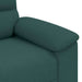 2-zitsbank donkergroen 160x81x84 cm stof