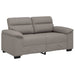 2-zitsbank Taupe 160x81x84 cm Stof