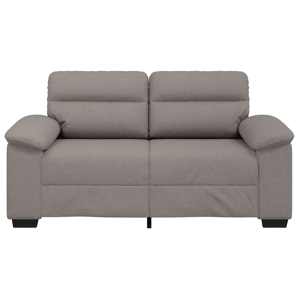 2-zitsbank Taupe 160x81x84 cm Stof