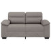 2-zitsbank Taupe 160x81x84 cm Stof