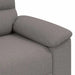 2-zitsbank Taupe 160x81x84 cm Stof