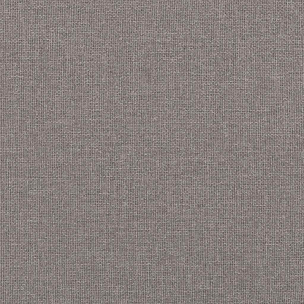2-zitsbank Taupe 160x81x84 cm Stof