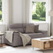 2-zitsbank Taupe 160x81x84 cm Stof