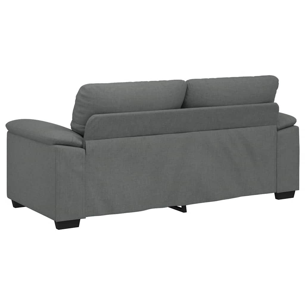 2-zitsbank 180x81x84 cm stof donkergrijs
