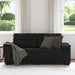 2-zitsbank 180x81x84 cm stof zwart