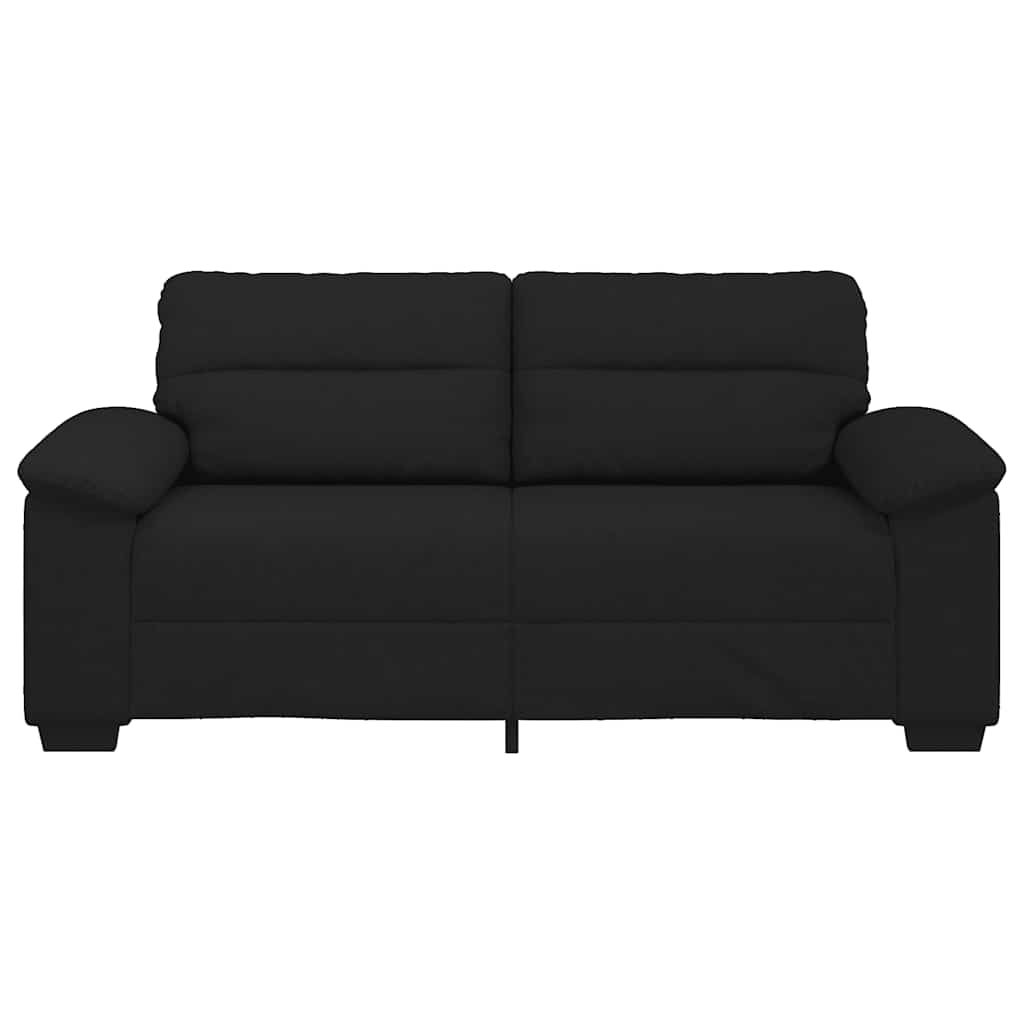 2-zitsbank 180x81x84 cm stof zwart