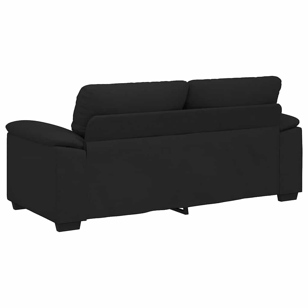 2-zitsbank 180x81x84 cm stof zwart