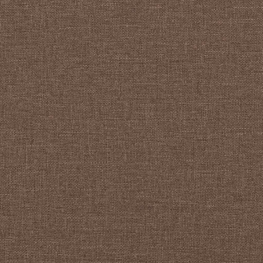 2-zitsbank bruin 180x81x84 cm stof