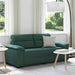 2-zitsbank donkergroen 180x81x84 cm stof