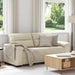 2-zitsbank 180x81x84 cm linnen